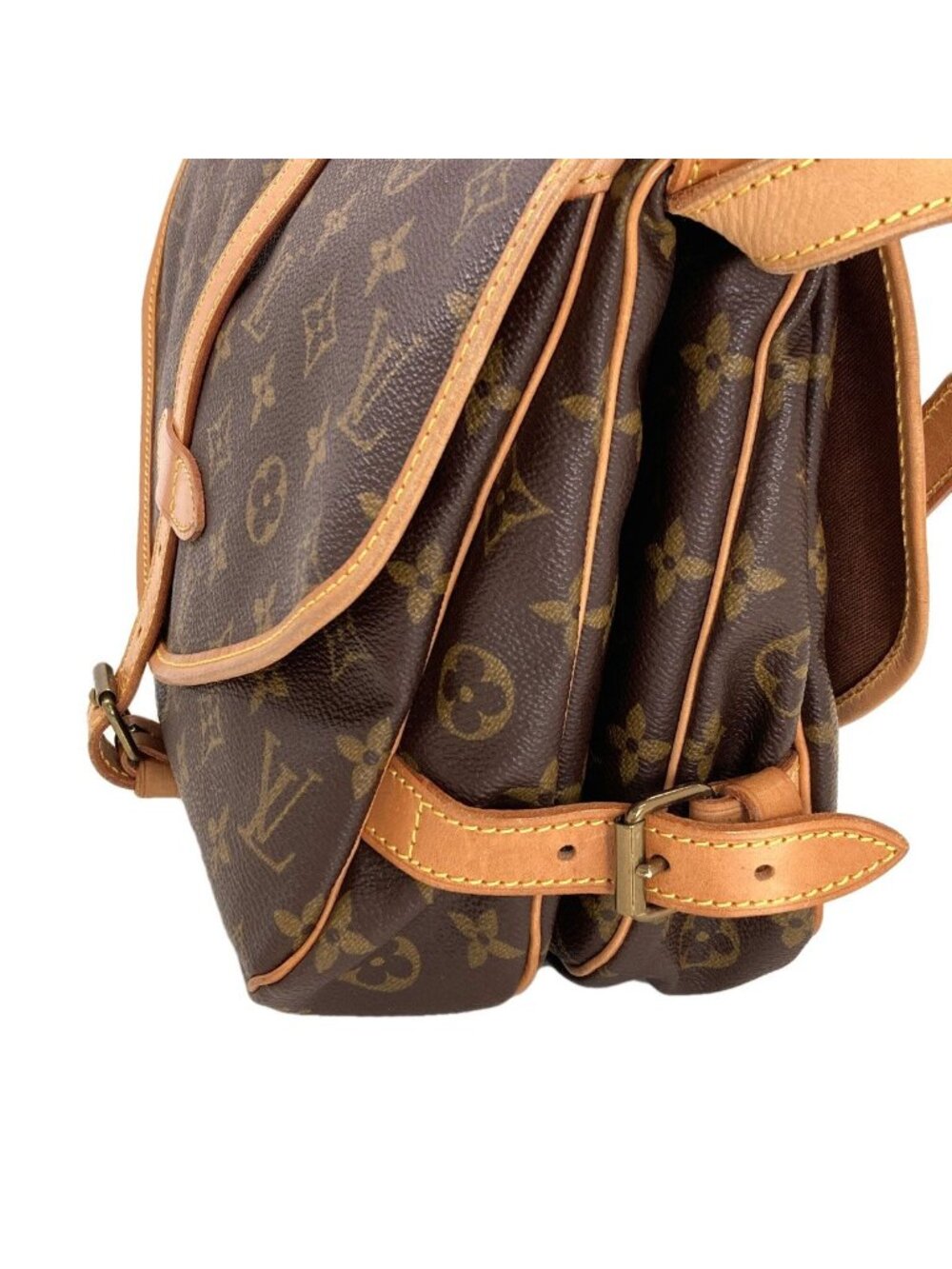 Louis Vuitton Saumur 30 Shoulder Bag Monogram Canvas - Picture 11 of 15